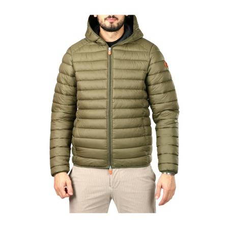 Save The Duck, Jacket Groen, Heren, Maat:L