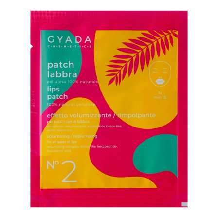 Gyada Cosmetics Patch Occhi & Labbra Patch Labbra Volumizzante / Rimpolpante N. 2 5ml - Maschera Labbra