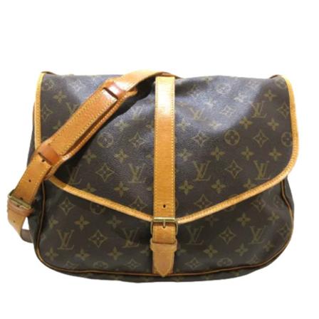 Louis Vuitton Vintage, Pre-owned Bag Bruin, Dames, Maat:ONE Size