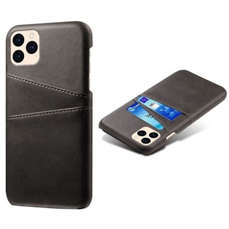 KSQ iPhone 12 Mini Case with Card slots - Black