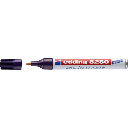 EDDING Märkpenna 8280 UV marker - Lyreco - Kontorsmaterial - Pennor - Märkpennor - Rund spets