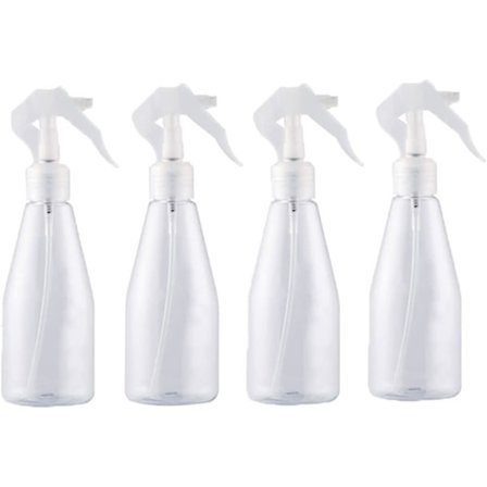 4 stk 200 ml tomme sprayflasker, sprayflaske, tomme sprayflasker klare