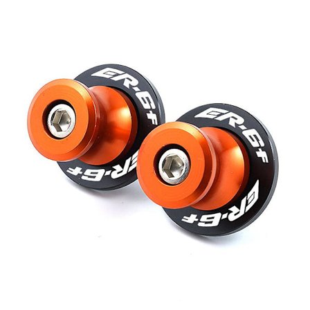 Otwoo för Kawasaki Er6n Er 6n Er-6n 2006-2016 Er6f Er-6f 2009-2011 Motorcykel Cnc Svingarm Spolar Slider Stativ Skruvar Sliders