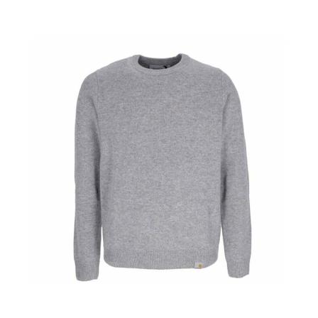 Carhartt Wip, Round-neck Knitwear Szary, Mężczyzna, Rozmiar: L