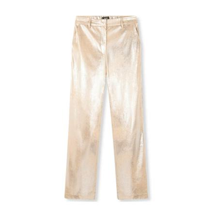 Alix The Label Wide Broek , Beige , Dames , Maat: S