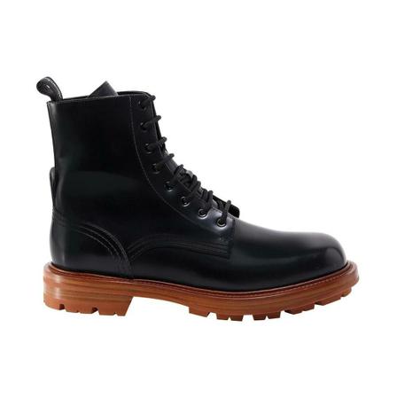 Alexander McQueen, Lace-Up Boots Czarny, Mężczyzna, Rozmiar: 42 EU