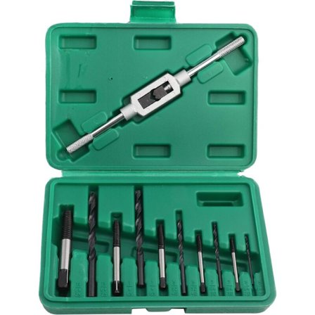 Ødelagt skrueudtrækker 11 stk. ødelagt skruebor og udtrækker sæt bolte fjernede fastgørelseselementer fjernelsesværktøj