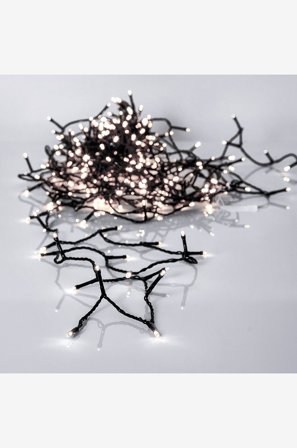 Star Trading - Ljuskedja Crispy Ice 360 - Svart - Ljusslingor - Från Homeroom