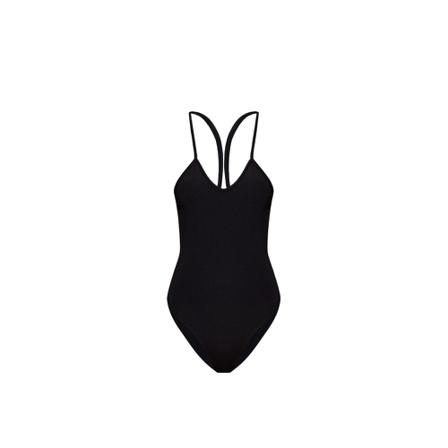 Ami Paris One-piece swimsuit Sort, Dame Badedragt