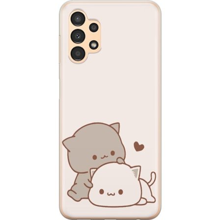 Kompatibel Mobilcover til Samsung Samsung Galaxy A13 Kawaii Søde Katte