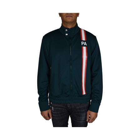 Palm Angels, Jacket Groen, Heren, Maat:M,gestreept