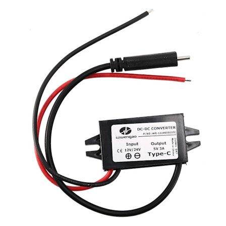 12V 24V till 5V 3A DC DC-omvandlare Regulator 12 Volt till 5 Volt 15W Strömförsörjning