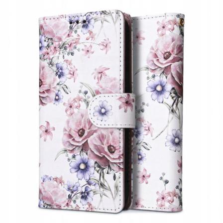 Tech-Protect Galaxy A34 5G Fodral Läder Blossom Flower