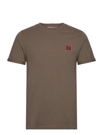 Piece T-Shirt Tops T-shirts Short-sleeved Brown Les Deux