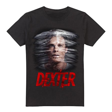 Dexter Herr Plastfolie T-Shirt XXL Svart
