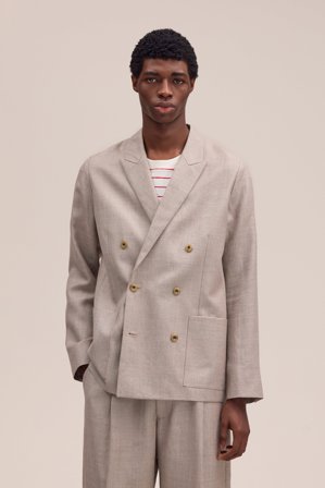 NN.07 Jordin Hybrid Herre Khaki Hørblanding