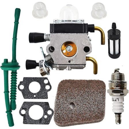 Karburator Udskiftning Til Stihl Fs38 Fs45 Fs46 Fs55 Km55 Fs85 Trimmer Med Luft Brændstoffilter Pakning (FMY)