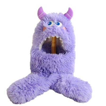 Grodor Eyes Form One-piece Hat Vindtät Värmande Tjocklek Beanie För Utomhus Running Fitness