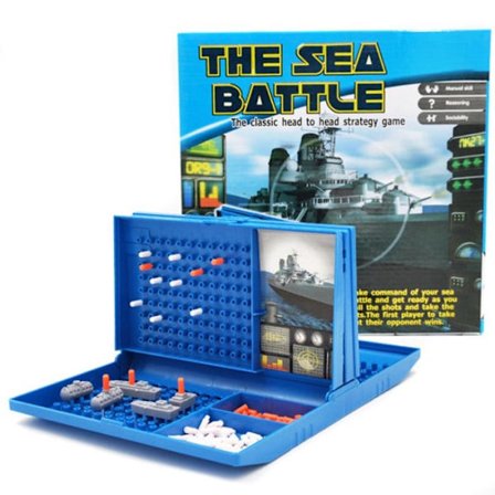 Battleship brætspil, kampstrategispil, sjovt Battleship spil, dobbelt kamplegetøj til børn