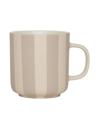 OYOY Living Design Toppu Mug - Beige - 35 CL x 12.5