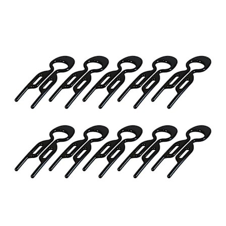 10 stk. franske hårnåle, U-formede bølgede hårklemmer fransk twist hårnål til kvinder, kampagne_specielle gaver