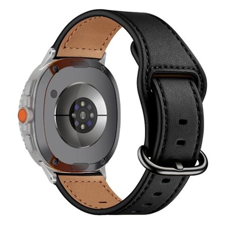 KALEBOL Galaxy Watch 8 46/44/40 mm Armband Äkta Läder