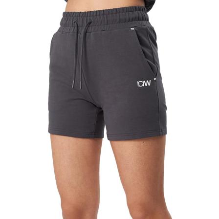 ICANIWILL Women's Sweatshorts Women everyday shorts Grey S