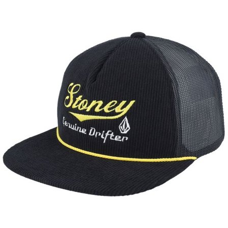 Volcom - Svart trucker Keps - Drifter Cheese Hat Black Trucker @ Hatstore