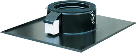 Östberg TGÖ Taggennemføring sort, fly, Ventilation