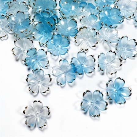 Akryl blompärlor Torus Flower 1 1