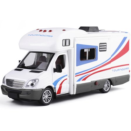 1:32 Luksus Autocamper Modelbil Støbt Legetøjskøretøj - PJ