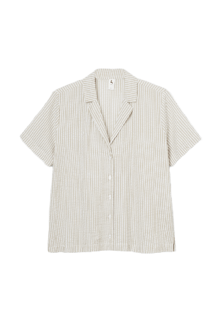 Å WOMAN Blus i bäckebölja NONNA Skjortor Beige M