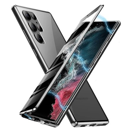 Samsung Galaxy S22 Ultra - Smart Dubbelsidigt Magnetiskt Skal
