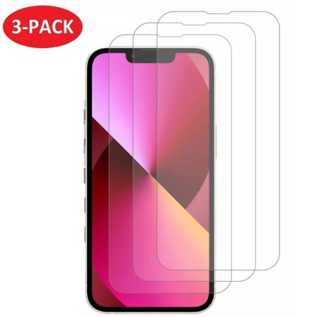 3-Pack - iPhone 13 mini - Härdat glas skärmskydd