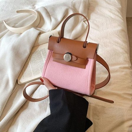 Håndvesker Underarm Veske BRUN-ROSA BRUN-ROSA