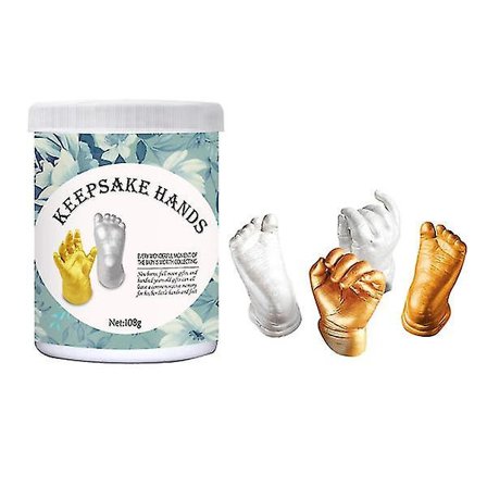 1 Set Baby Hand Casting Kit Nyfödd Keepsake Hand Food Casting Molding Kit
