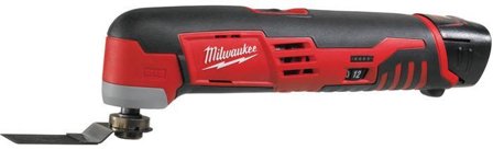 Milwaukee C12 MT-202B Multiverktyg med 2 st 2,0 Ah batterier och laddare, Elhandverktyg