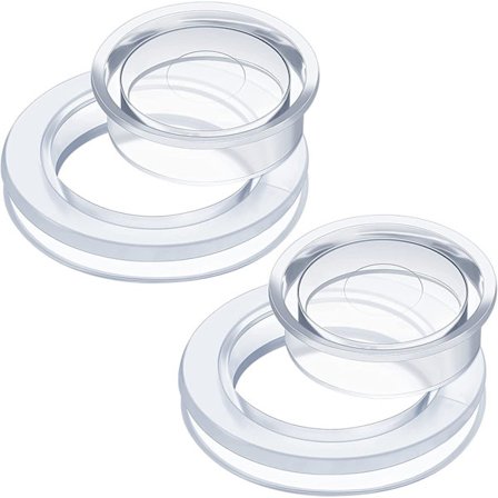 2 tum 2 set uteplatsbord paraplyhål ring och lock set silikon