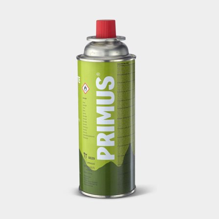 Gasfles / campinggas Primus Summer Gas Cassette, MSF-1A / bajonetaansluiting, 15°C tot 40°C, 220 gram