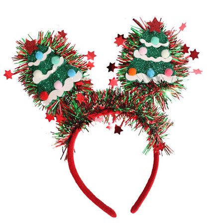 Gjenbrukbar Hodebekledning Temafest Hårbøyle Hårbånd For Jul Lettvekt