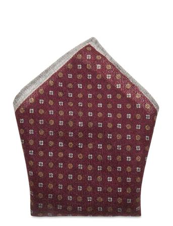 Pocket Square Brystlommetørklæde Rød Amanda Christensen