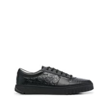 Salvatore Ferragamo Sneakers Sort, Herre, Størrelse: 40 1/2 EU