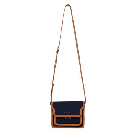 Marni, Shoulder Bags Niebieski, Kobieta, Rozmiar: ONE Size