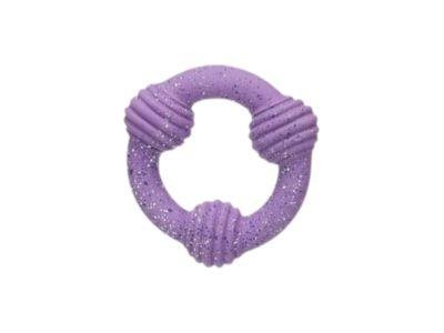 Hundeleke Ring Konfetti, Lilla - S