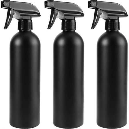 Pieces Tom Sprayflaske, 500 ml Tomme Sprayflasker Vand Sprayflaske Genanvendelige Plastik Sprayflasker til Plante, Rengøring, Havearbejde JI