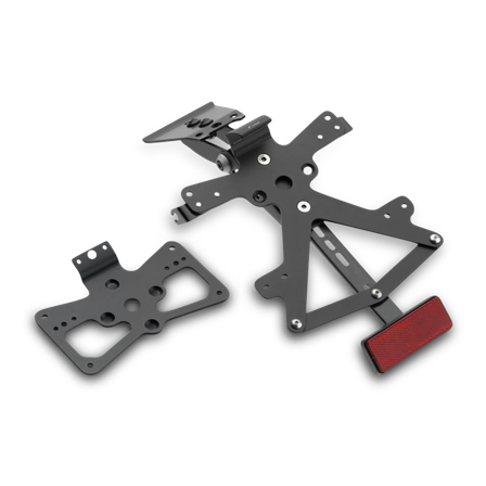 Rizoma Fox Registreringsskylthållarkit Svart - Honda CB 650 F ABS 2014-2018