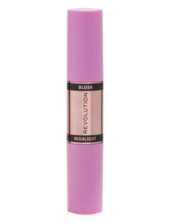 Revolution Beauty London Revolution Blush & Highlight Stick Champagne Shine - Multi/patterned - 4.3 g