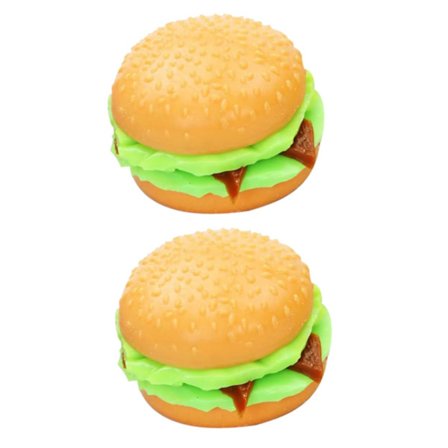 2 hamburger-klemme legetøj