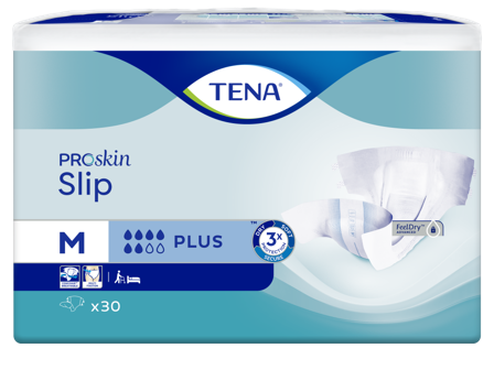 Tena Slip Plus M (73-122 cm) 30 stk
