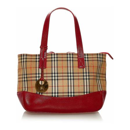 Burberry Vintage Handbags Brun, Dame Vintage Tasker, Størrelse: ONE Size